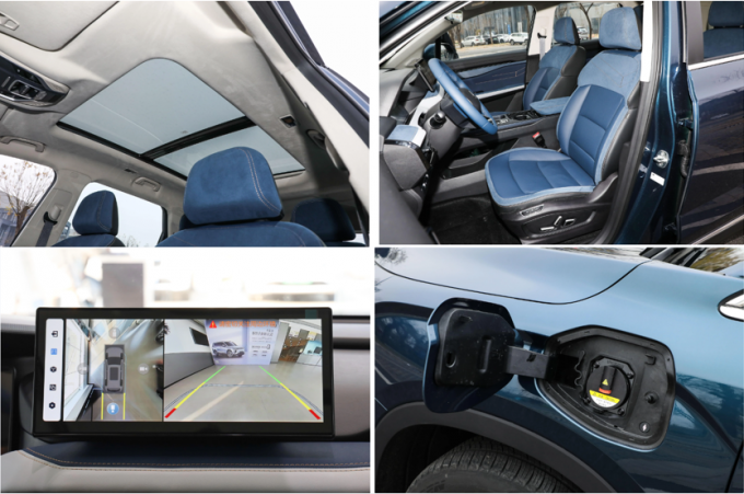 High-end Intelligente 4-zits SUV Elektrische auto HRS1 Ondersteuning snelladen 1