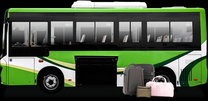 Passagiers- en vrachtgebieden gescheiden zuiver elektrische bus TEG6661BEV01 lange laatste bus 2
