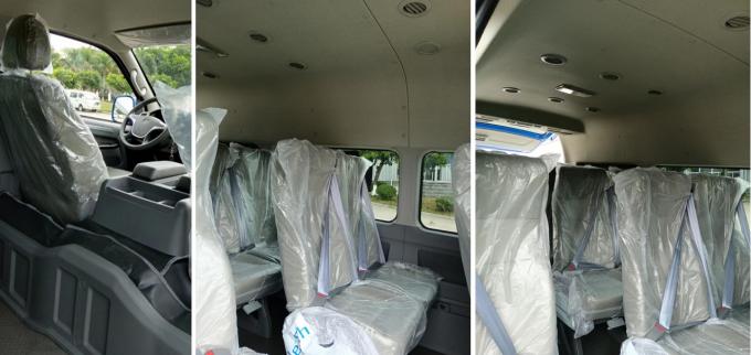 Duurzame elektrische bestelwagen 18/20 zitplaatsen elektrische minibus met hoog dak Nieuwe Haice bestelwagen 0